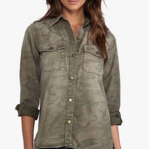 Current Elliot Camo Button Down Shirt